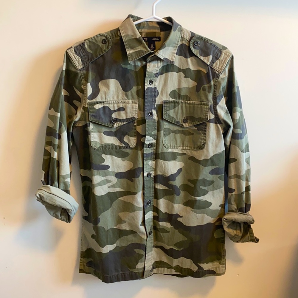 Army button up